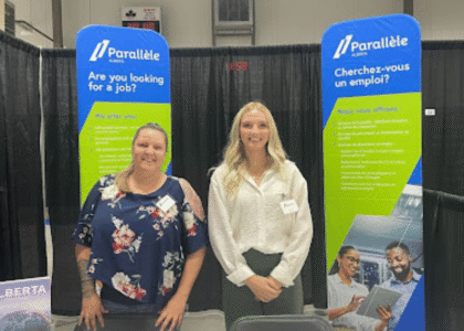 À la foire d’emploi de Red Deer!